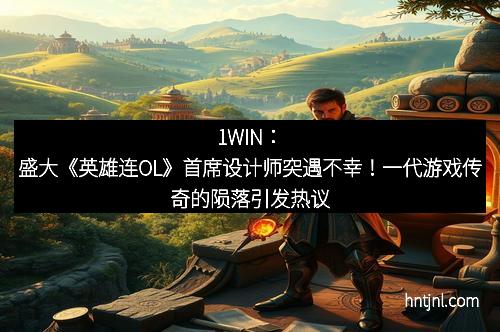 1WIN：盛大《英雄连OL》首席设计师突遇不幸！一代游戏传奇的陨落引发热议